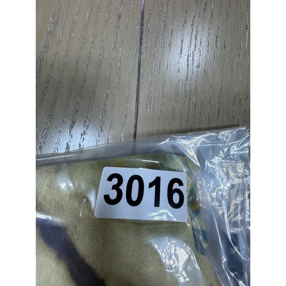 Roark T-Shirt CUSTOM Medium Green Tie Dye Bengkel Motor Jakarta Graphic
